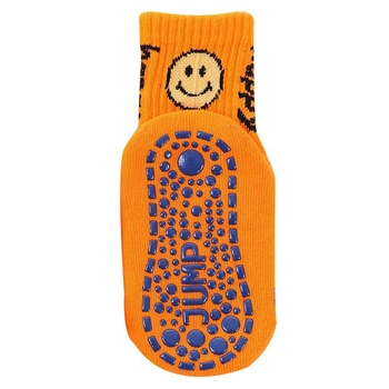 Детски антихлъзгащи чорапи за пода, средно дълги до прасеца, модел с букви, дишащ чесан памук, за деца на възраст 3–8 години