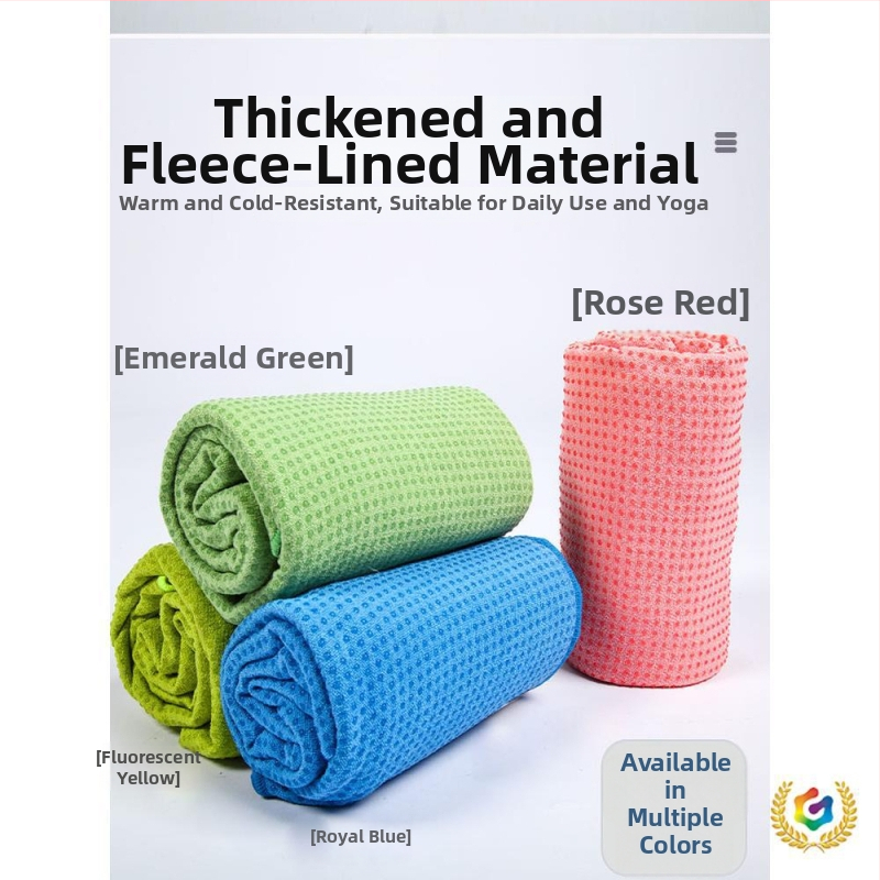 Jooga matto rätik, libisemiskindel, kokkupandav, silikoonist