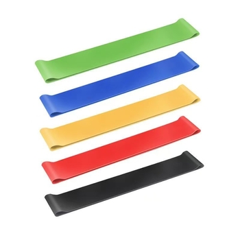 Banda de rezistență pentru yoga cu inel - Unisex, Material: TPE, Exerciții pentru umeri, Ridicare șolduri, Tonifiere picioare, Modelare corp