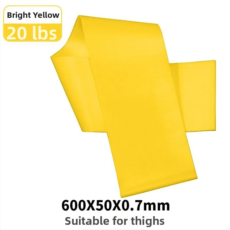 Banda de rezistență pentru yoga cu inel - Unisex, Material: TPE, Exerciții pentru umeri, Ridicare șolduri, Tonifiere picioare, Modelare corp