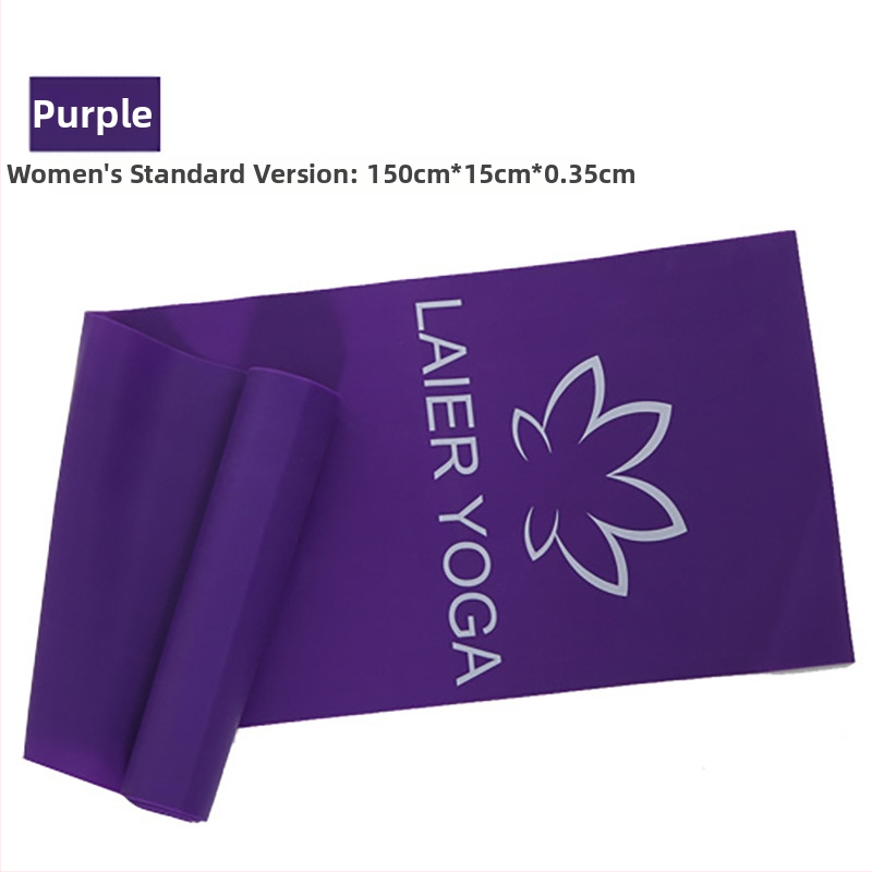 Bandă de yoga din latex, unisex — bandă de antrenament cu rezistență pentru spate și umeri (Marcă: Altă)