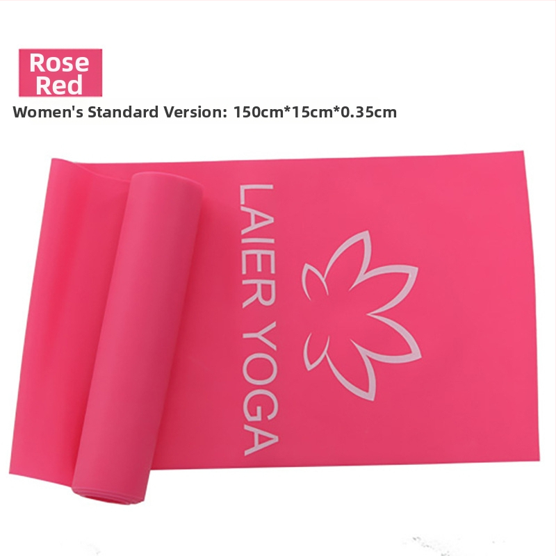 Bandă de yoga din latex, unisex — bandă de antrenament cu rezistență pentru spate și umeri (Marcă: Altă)