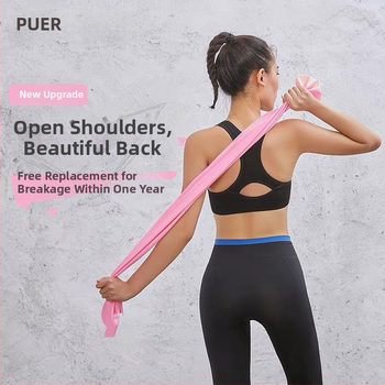 Bandă elastică de yoga, rezistență pentru antrenament de forță și stretching