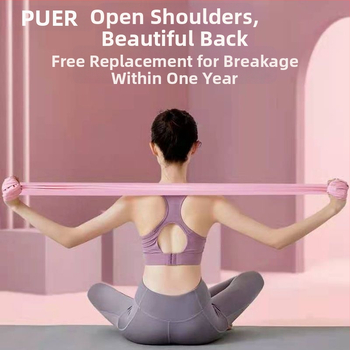 Bandă elastică de yoga, rezistență pentru antrenament de forță și stretching