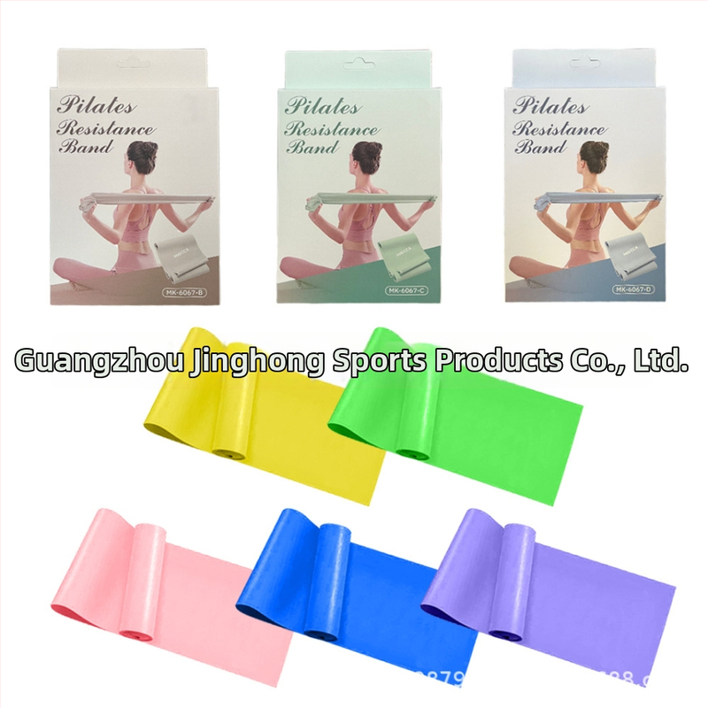 Bandă de rezistență pentru yoga și fitness pentru întinderea umerilor și a spatelui; Material: TPE; Brand: Hongyouhong; Personalizare: logo și ambalaj; Verificare fabrică prin video