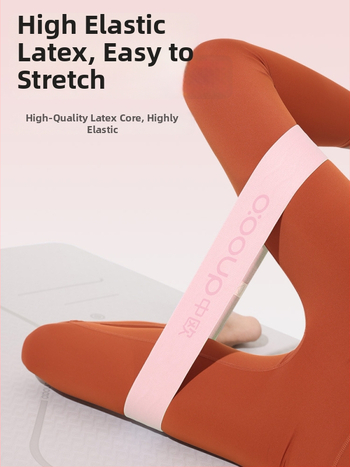 Cerc de rezistență pentru yoga pentru genuflexiuni și antrenament pentru fesieri, material: poliester cu înaltă elasticitate + latex satin