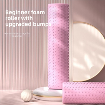 Putu veltņš jogai un Pilatesam, augstas blīvums putas dziļas muskuļu relaksācijai (Zīmols: Strength Factory; Preces kods: Manufacturer Direct Supply Customization Cross-Border; Materiāls: High-Density Foam)