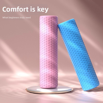 Putu veltņš jogai un Pilatesam, augstas blīvums putas dziļas muskuļu relaksācijai (Zīmols: Strength Factory; Preces kods: Manufacturer Direct Supply Customization Cross-Border; Materiāls: High-Density Foam)