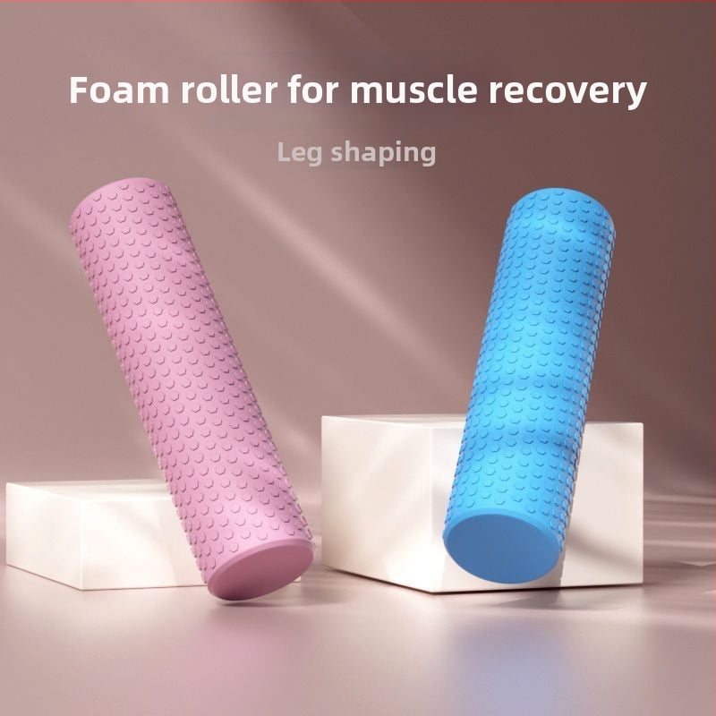 Putu veltņš jogai un Pilatesam, augstas blīvums putas dziļas muskuļu relaksācijai (Zīmols: Strength Factory; Preces kods: Manufacturer Direct Supply Customization Cross-Border; Materiāls: High-Density Foam)