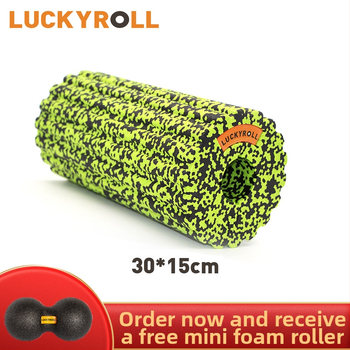 Putu rulonis masāžai un muskuļu relaksācijai, augstas cietības, EPP materiāls, stingra ašis – piemērots fitnesam un jogai