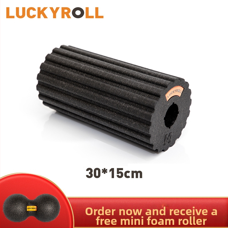 Putu rulonis masāžai un muskuļu relaksācijai, augstas cietības, EPP materiāls, stingra ašis – piemērots fitnesam un jogai