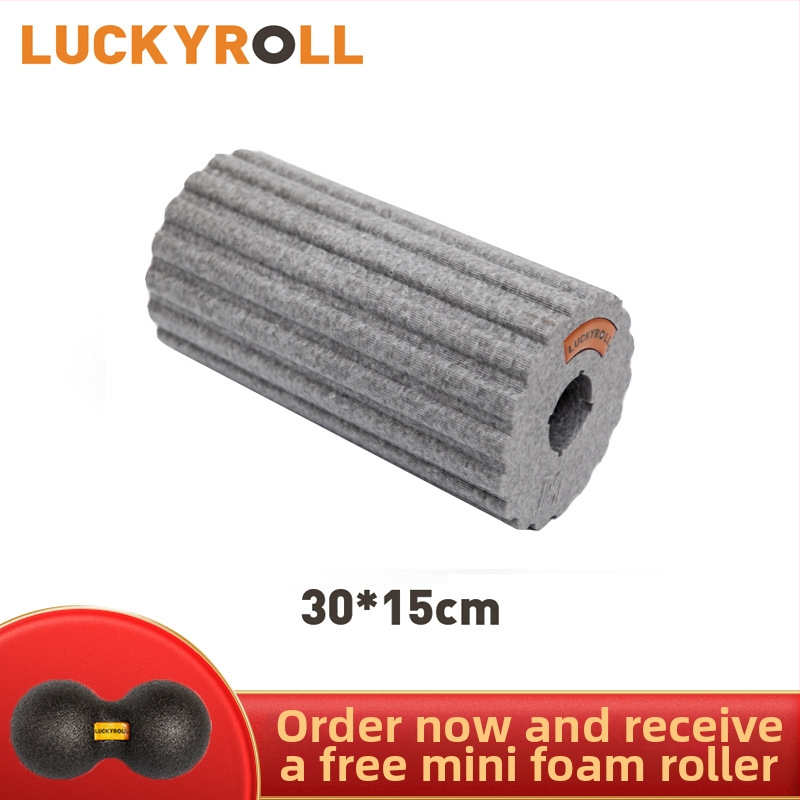 Putu rulonis masāžai un muskuļu relaksācijai, augstas cietības, EPP materiāls, stingra ašis – piemērots fitnesam un jogai