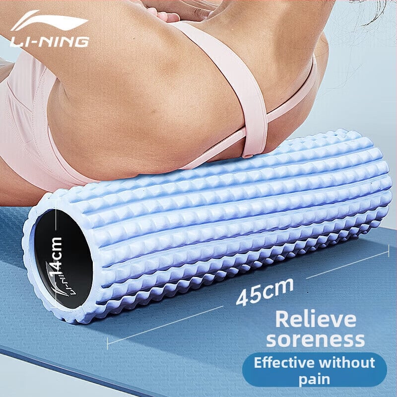 Li Ning EVA jogas putu rulons kāju masāžai un muskuļu atslābināšanai