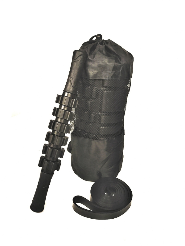 Enjoyable jogas masāžas komplekts: fasciālā bumba, masāžas nūja un muskuļu atslābināšanas rolka, EVA+PVC materiāls