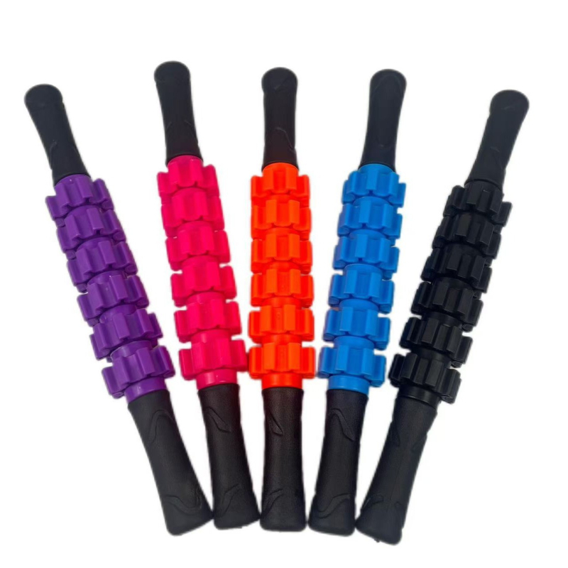 Enjoyable jogas masāžas komplekts: fasciālā bumba, masāžas nūja un muskuļu atslābināšanas rolka, EVA+PVC materiāls