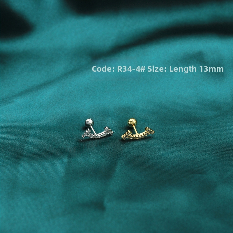 Náušnice Maiya Jewelry - Titánová oceľ, elektroplatované, tvar kvetu, kórejský štýl