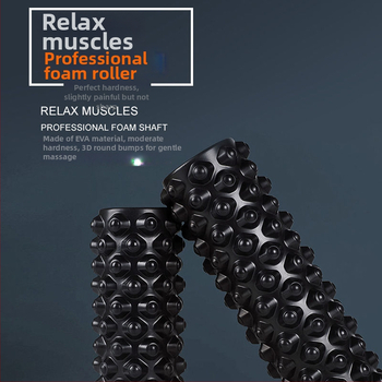 Joga kolonna ar EVA putu – kāju un muguras masāža Mace stilā (Materiāls: EVA)