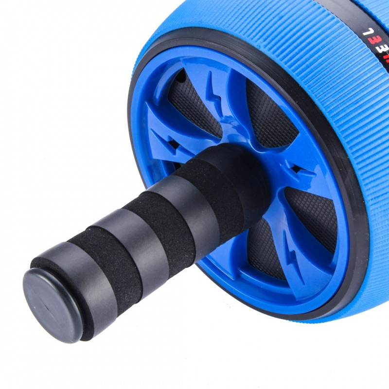 Roată abdominală inteligentă, antiaderentă pentru uz interior — roller corporal cu un singur tambur pentru subțierea abdomenului și taliei, funcționare silențioasă