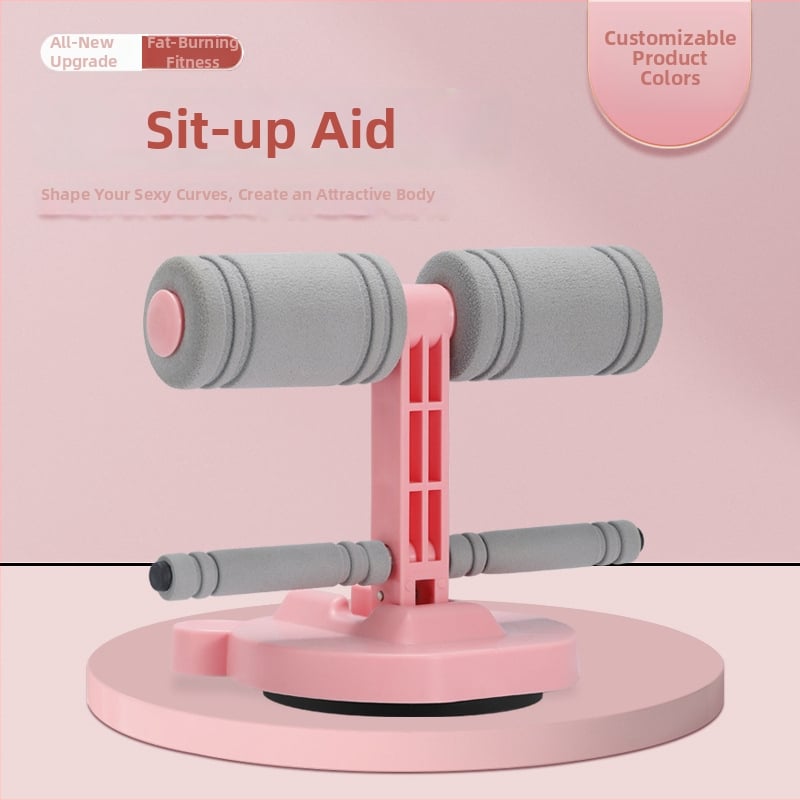 Asistent de sit-up pliabil pentru acasă și birou, 440 g, Model: Sit-Up Aid, Echipament de fitness abdominal multifuncțional