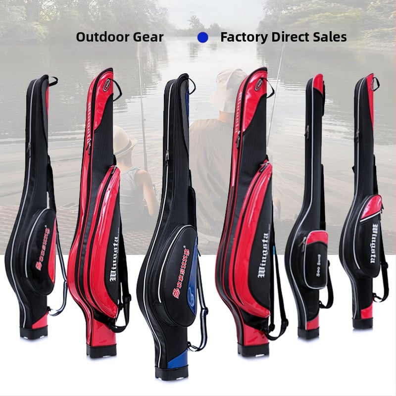 Τσάντα θαλάσσιου ψαρέματος – PVC, αδιάβροχη, ενισχυμένη κατασκευή, χωράει καλάμι ψαρέματος, μεγάλη χωρητικότητα