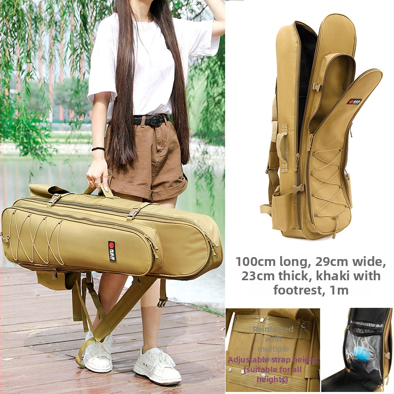 Τσάντα θαλάσσιου ψαρέματος από PVC, θήκη δολώματος, εγκατάσταση καλαμιού, γραμμής και μηχανισμού, μη αδιάβροχη