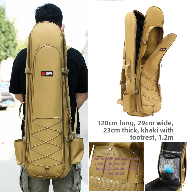 Τσάντα θαλάσσιου ψαρέματος από PVC, θήκη δολώματος, εγκατάσταση καλαμιού, γραμμής και μηχανισμού, μη αδιάβροχη