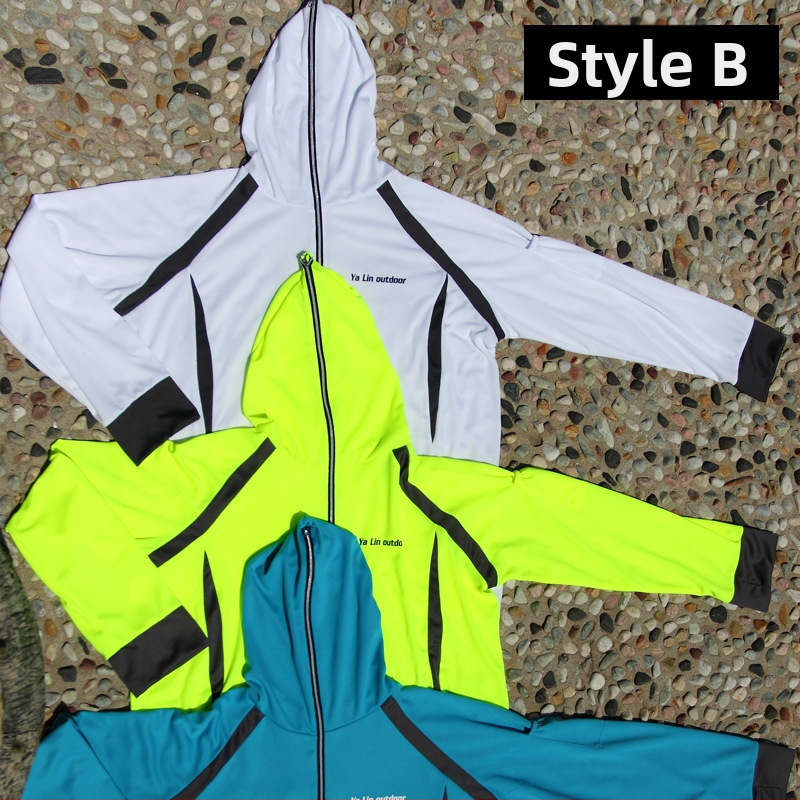 Pánske rybárske oblečenie, proti komárom, priedušné, rýchloschnúce, Ice Silk látka, Zmes polyester- polypropylene