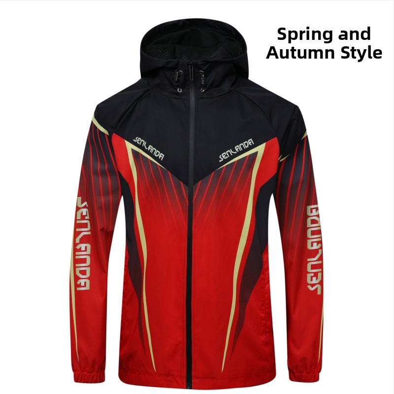 Unisex zvejas jaka, ūdensnecaurlaidīga, vēja izturīga, elpojoša, silta flisa odere