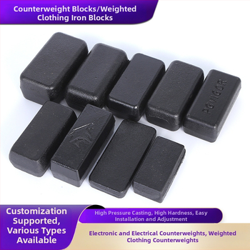 Vesta de antrenament cu greutăți din fier în formă de șir