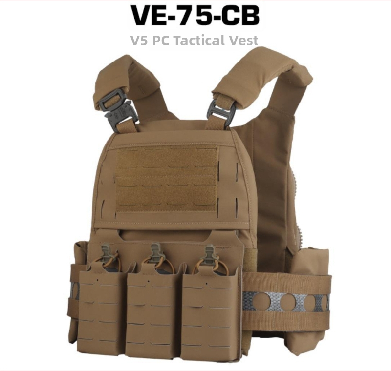 Taktiskā veste V5 – neilona audums, elpojoša, vienkāršs raksts