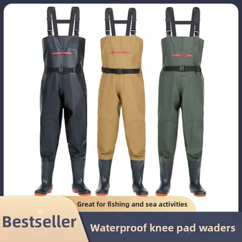 Водоустойчива рибарска екипировка – гащеризон с жилетка, EVENT плат, защита от радиация, пролет, мъже