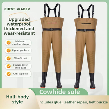 Водоустойчива рибарска екипировка – гащеризон с жилетка, EVENT плат, защита от радиация, пролет, мъже