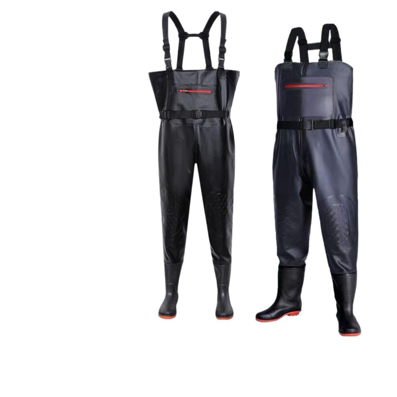 Водоустойчива рибарска екипировка – гащеризон с жилетка, EVENT плат, защита от радиация, пролет, мъже