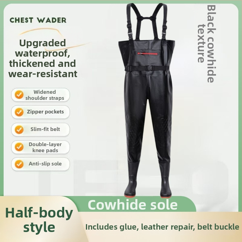 Водоустойчива рибарска екипировка – гащеризон с жилетка, EVENT плат, защита от радиация, пролет, мъже