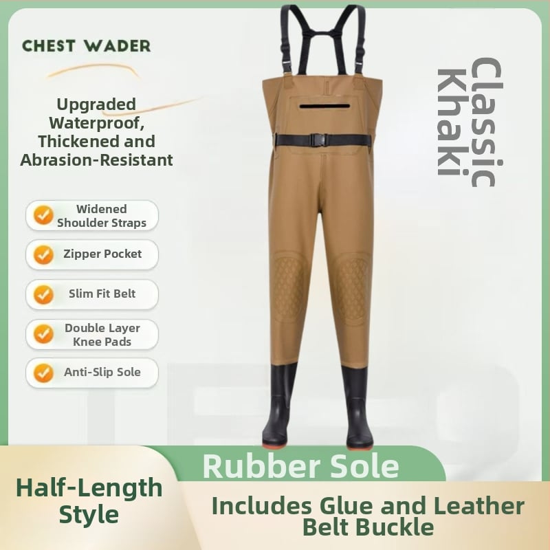 Водоустойчива рибарска екипировка – гащеризон с жилетка, EVENT плат, защита от радиация, пролет, мъже