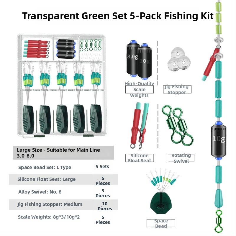 Qianrui Silikon Set Kliznog Plovka s Perlama i Sjedištem Plovka – Privatna Oznaka Dostupna