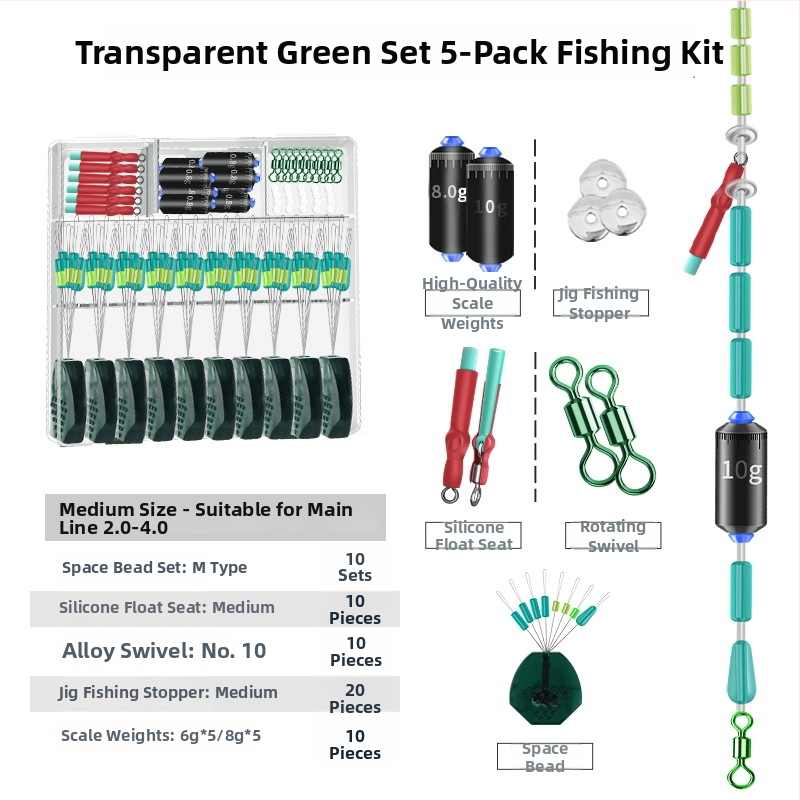 Qianrui Silikon Set Kliznog Plovka s Perlama i Sjedištem Plovka – Privatna Oznaka Dostupna