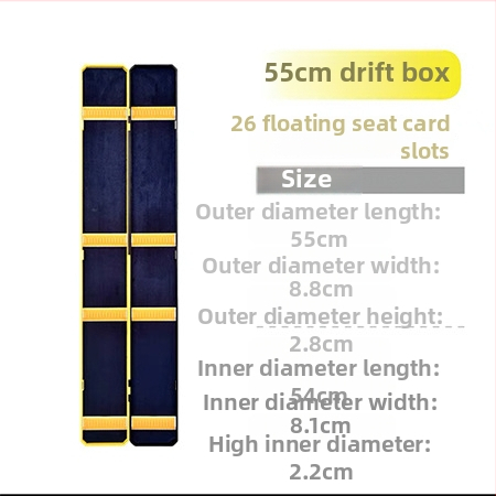 Kutija za ribolovnu opremu – višefunkcionalna, dvostruki sloj, velika zapremina (Brand: Yifan Seiko; Materijal: ABS)