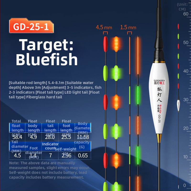 Float de pescuit vertical drift de Soul qing — material compozit, marcă privată autorizată