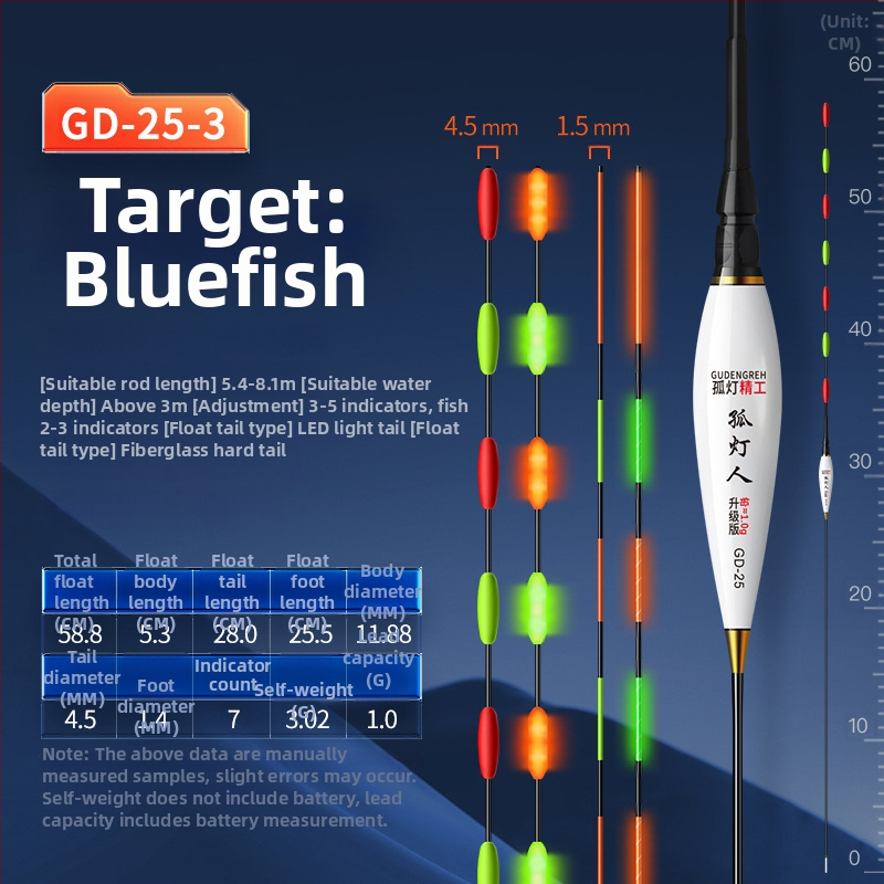 Float de pescuit vertical drift de Soul qing — material compozit, marcă privată autorizată