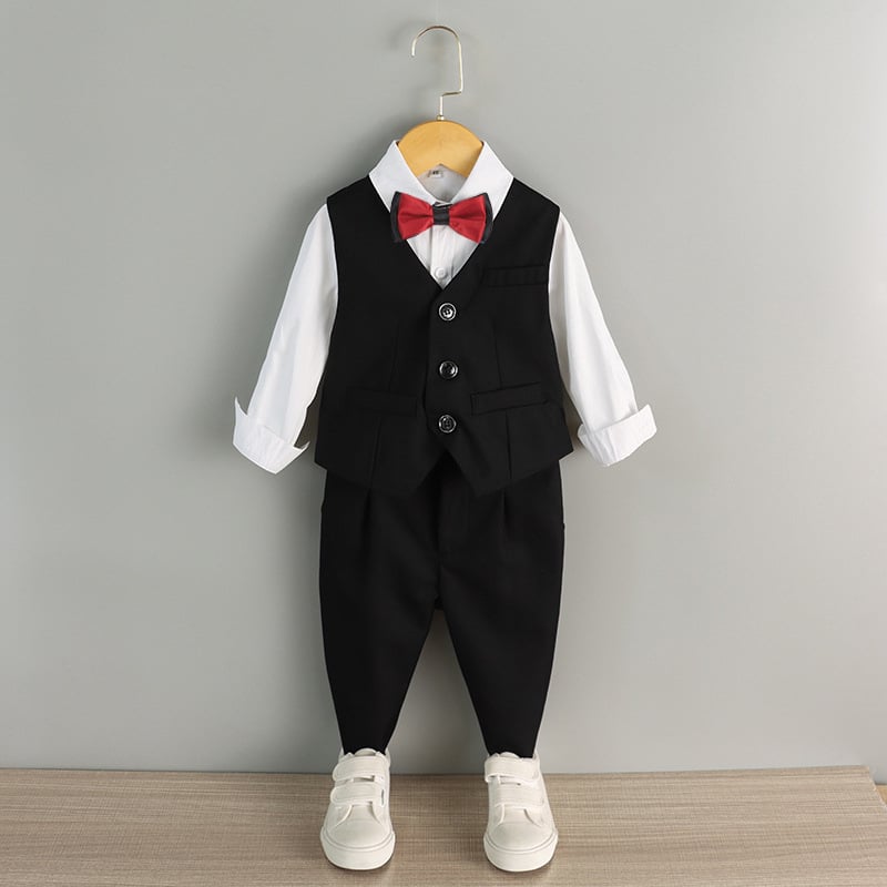 Bērnu uzvalks britu stilā zēniem, Vinylon audums, piemērots 8+ gadu vecumu zēniem (virs 140 cm), vasara 2022.