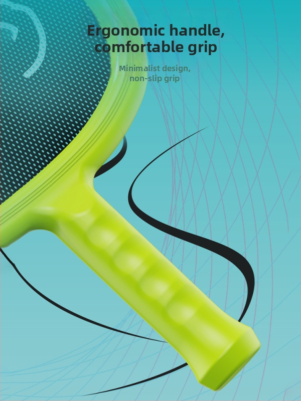 Renis badminton/tenisa reketa — okvir od karbonskih vlakana, najlon žice, dječja, za unutarnju uporabu