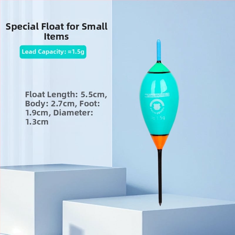 Plută de pescuit din plastic pentru râuri, potrivită pentru apă puțin adâncă