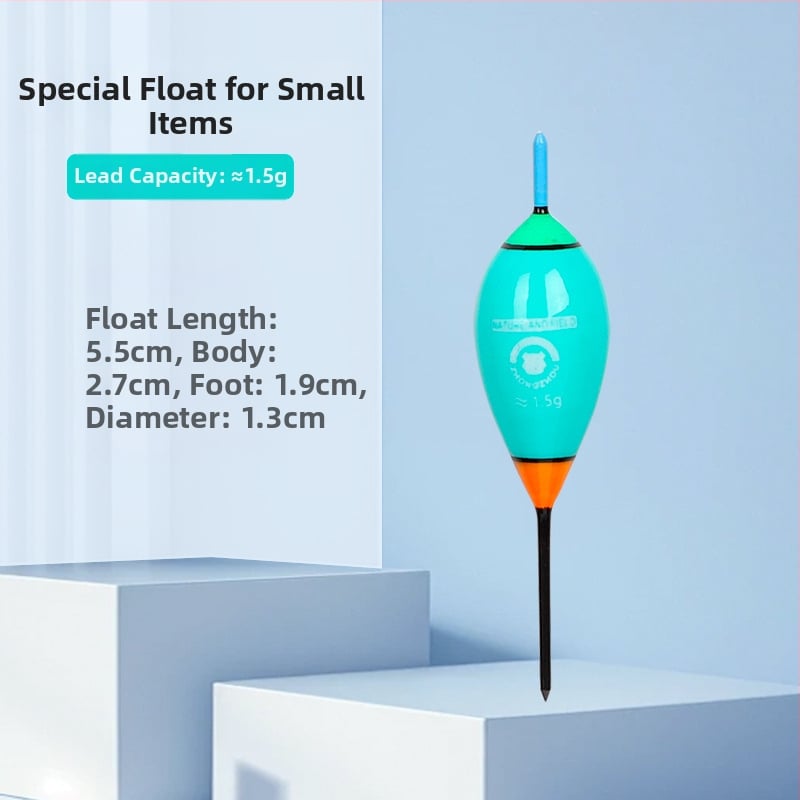 Plută de pescuit din plastic pentru râuri, potrivită pentru apă puțin adâncă