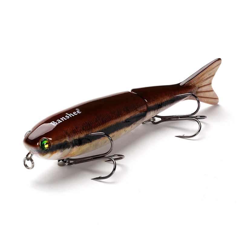 Tvrda varalica za ribolov, ABS materijal, imitacijski/biomimni mamac, površinski plutajući, višeslojni dizajn