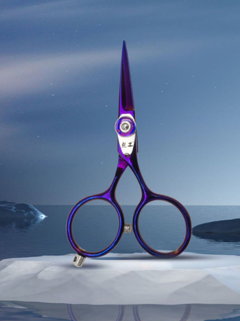 Foarfece pentru linii de pescuit, oțel inoxidabil, Anti-Pinch, pentru PE și linii împletite