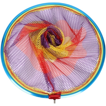 Velika mrežna glava za ribolov, trokutasti aluminijski okvir, gumom premazan protiv zapetljavanja, duboki džep mreže