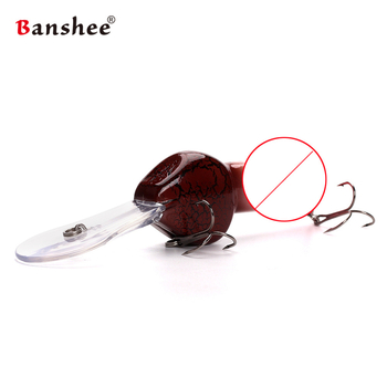 Momeală dură — Banshee; material ABS; momeală falsă / biomimetică; etichetă privată licențiată