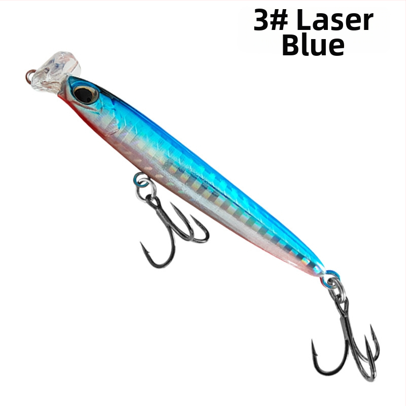 Potapajuća minnowska mamac, dugi hod, Hongguan Luya, ABS