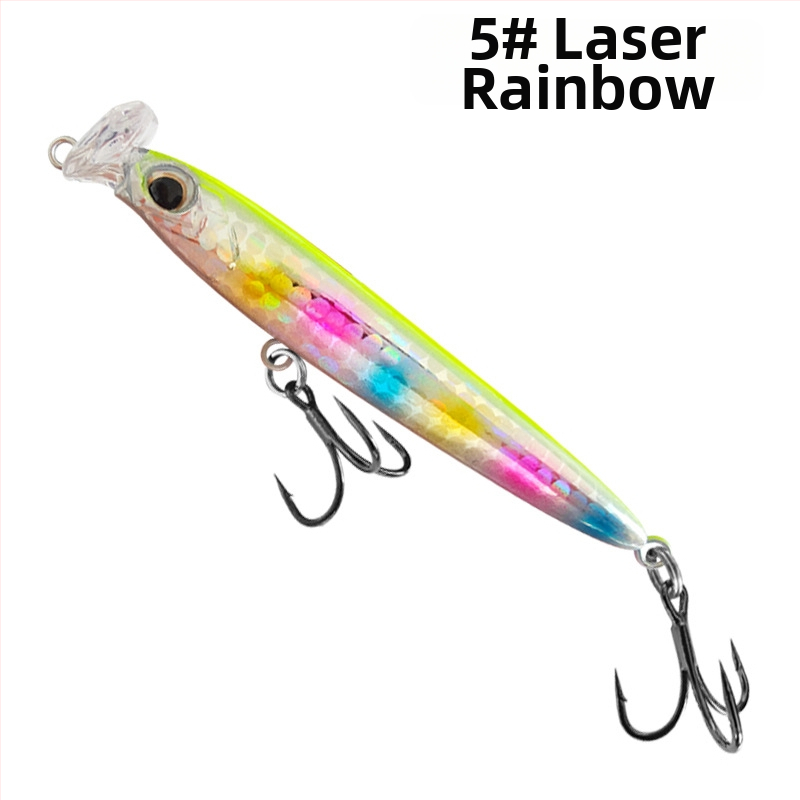 Potapajuća minnowska mamac, dugi hod, Hongguan Luya, ABS